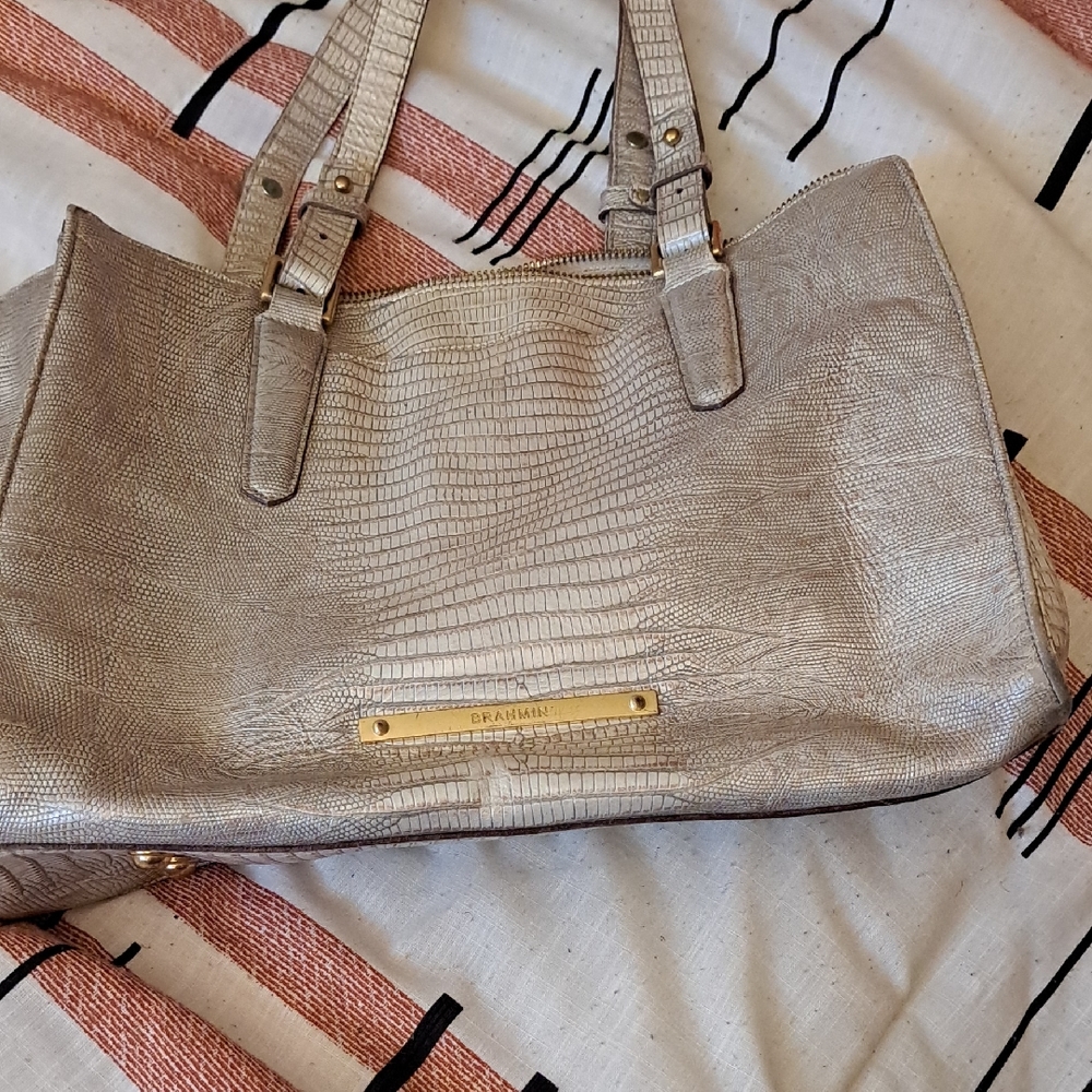 Brahmin Metallic Shoulder Bag